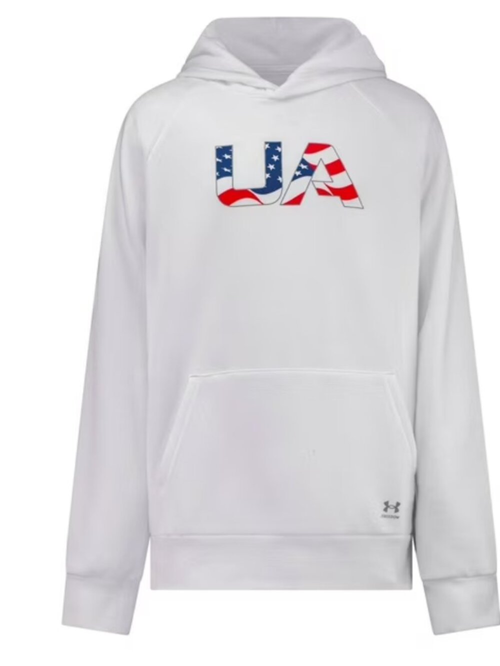 Under Armour Boys Rival Fleece Freedom Wordmark Hoodie